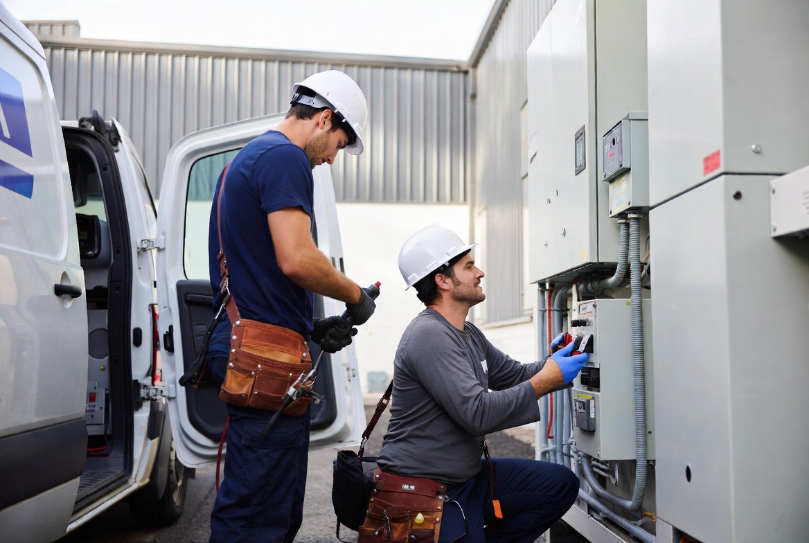 Equipe da empresa especializada